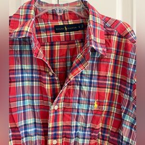 Ralph Lauren Men's Multicolor Plaid Shirt